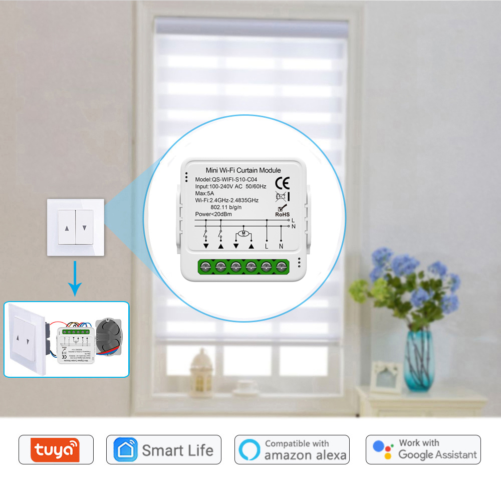 Tuya Smart WiFi Zigbee Curtain - Home Automation Kit のレビューと価格