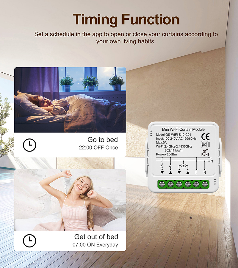 Tuya Smart WiFi Zigbee Curtain - Home Automation Kit のレビューと価格