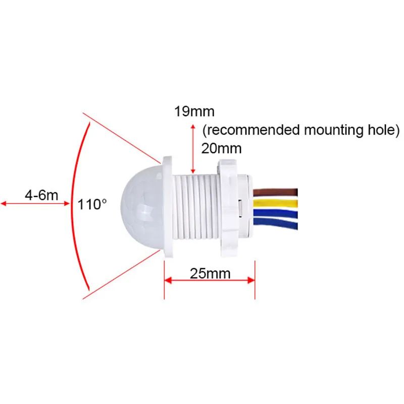 PIR Motion Sensor Detector Sma - Smart Home Outdoor のレビューと価格