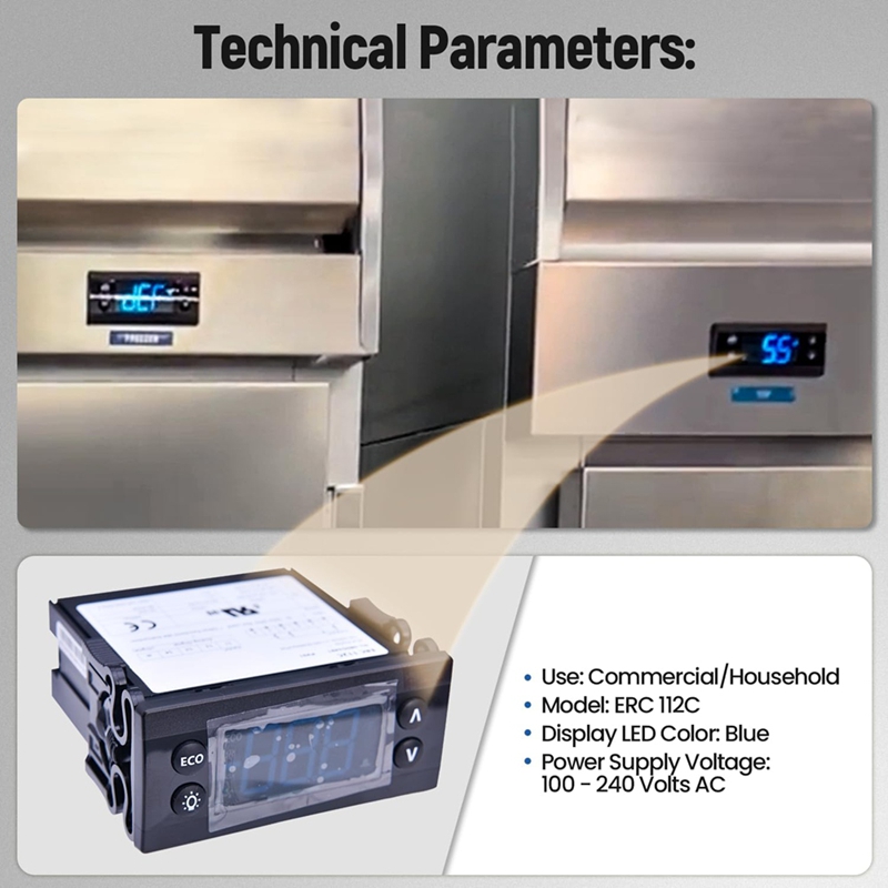 Erc112C Temperature Controller - Temperature Sensor のレビューと価格