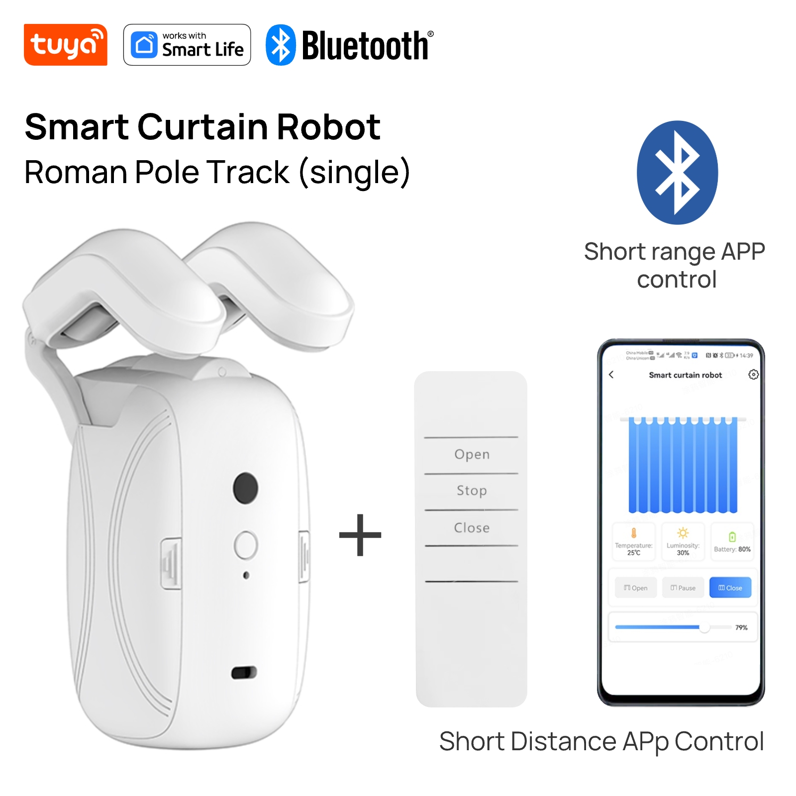 Tuya Smart Curtain Robot(Roman - Smart Curtain Robot のレビューと価格