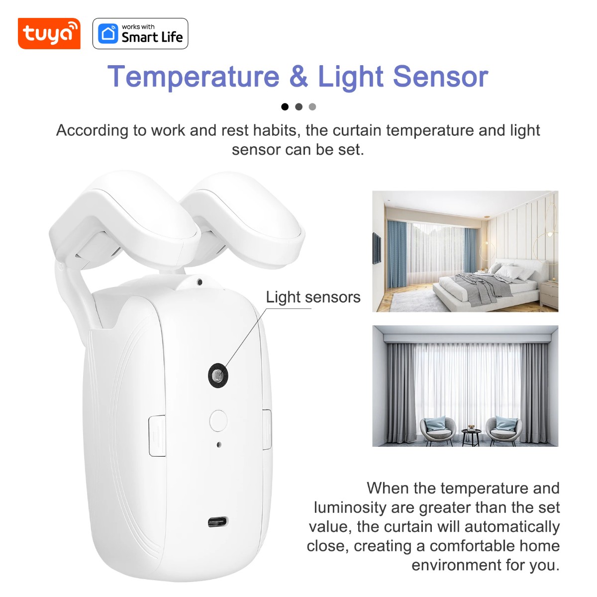 Tuya Smart Curtain Robot(Roman - Smart Curtain Robot のレビューと価格
