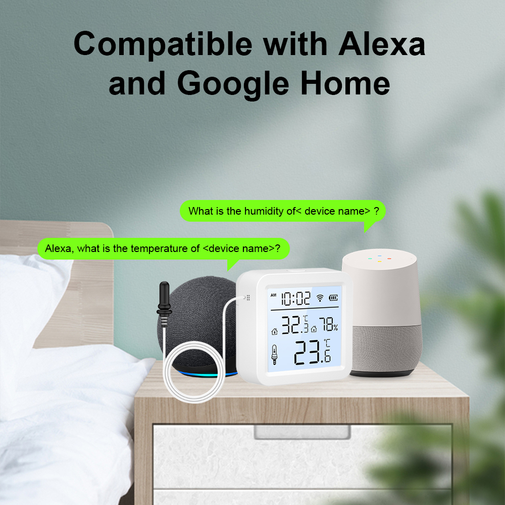 WiFi Humidity Temperature Sens - Smart Home Outdoor のレビューと価格