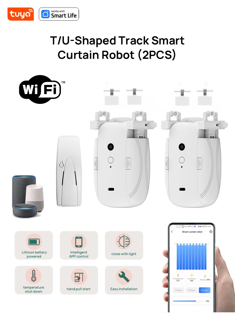 Tuya Smart Curtain Robot WiFi  - Smart Curtain Robot のレビューと価格