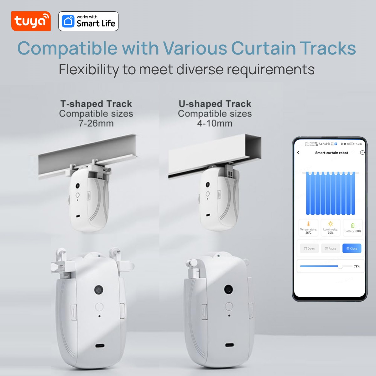 Tuya Smart Curtain Robot WiFi  - Smart Curtain Robot のレビューと価格