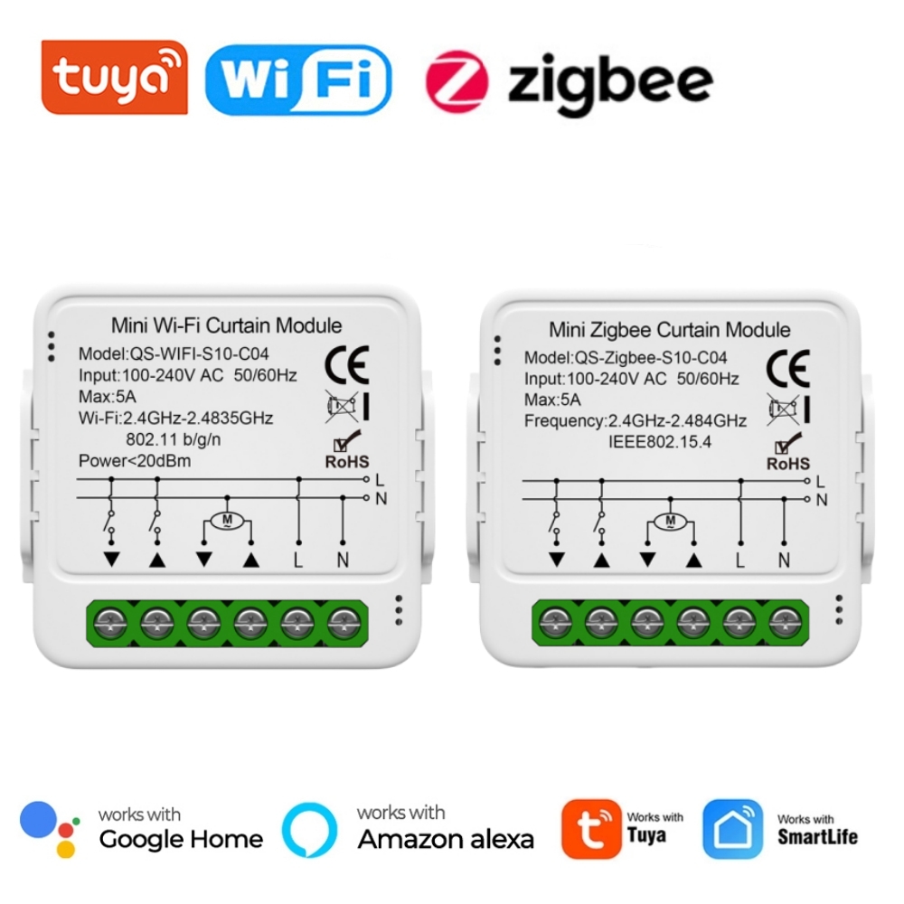Tuya WiFi Zigbee Smart Curtain - Home Automation Kit のレビューと価格