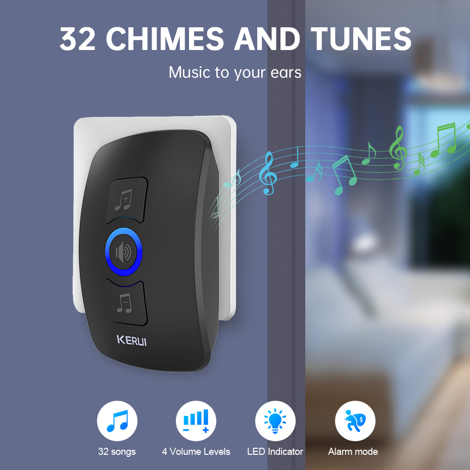 KERUI M525 Door Bell Chime Kit - Smart Home Demo Kit のレビューと価格